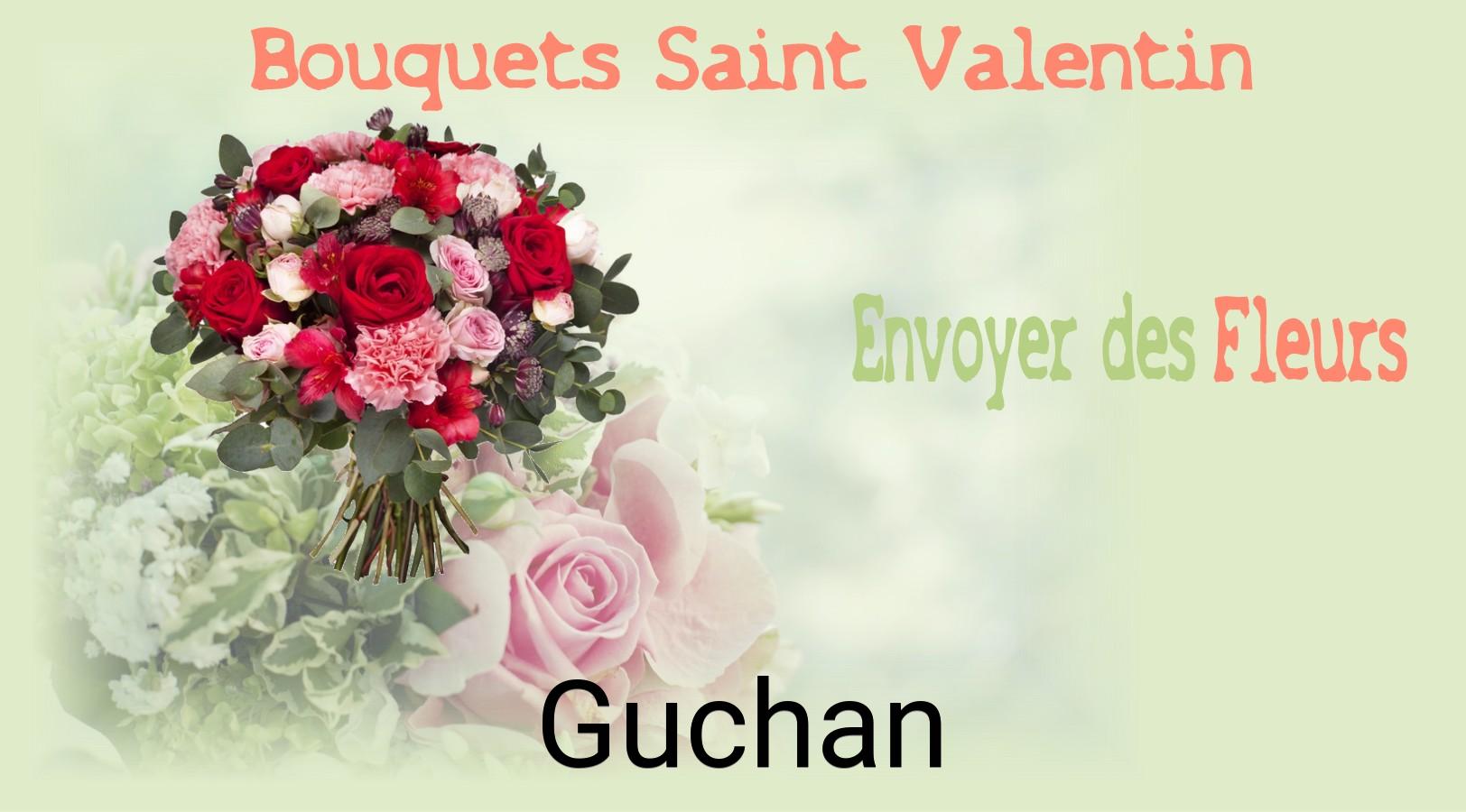 Roses de Saint-Valentin livrées à Guchan